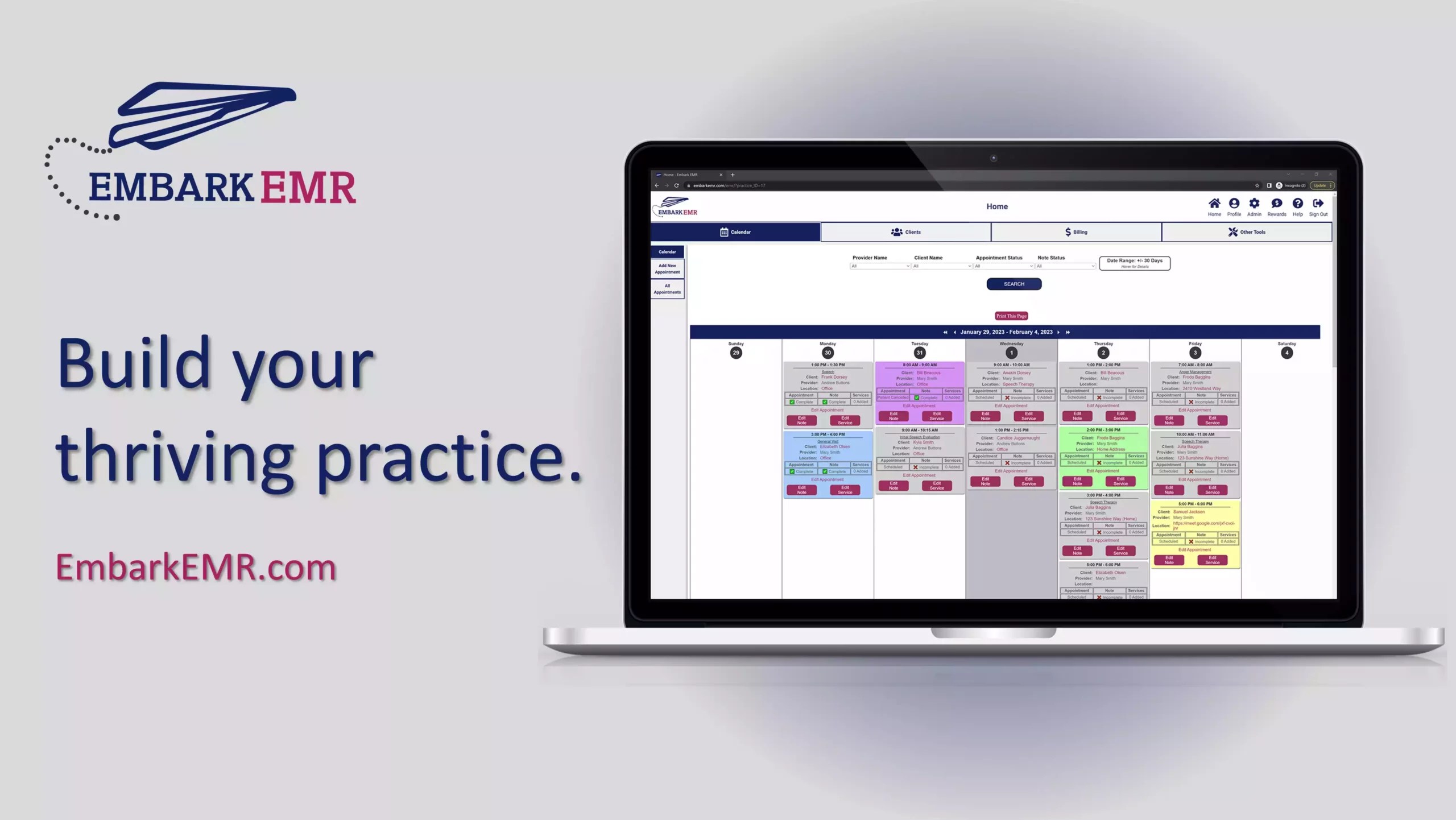 Help videos embark emr