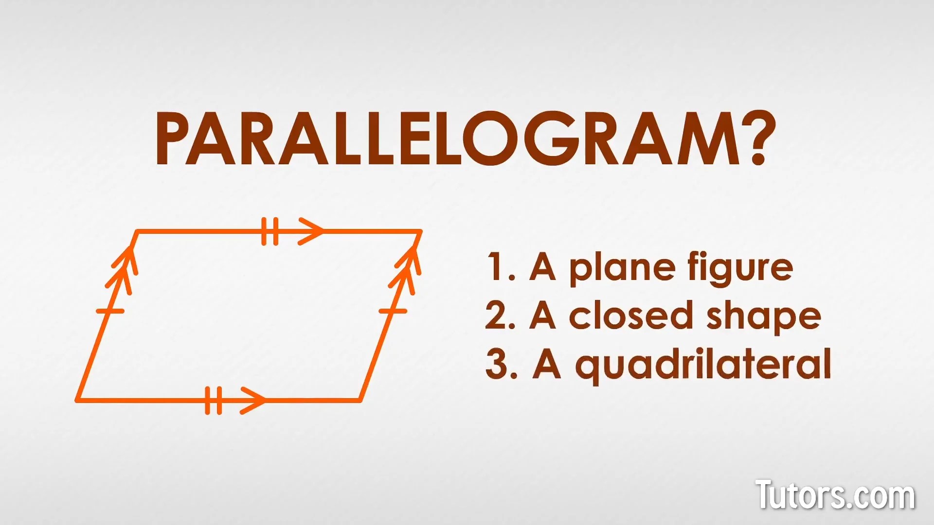 Quadrilateral Shapes And Names