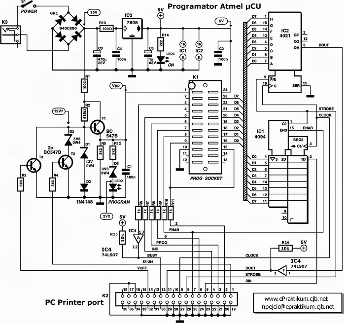 Usb Pic Programmer Circuit Schematic - Wiring Diagram