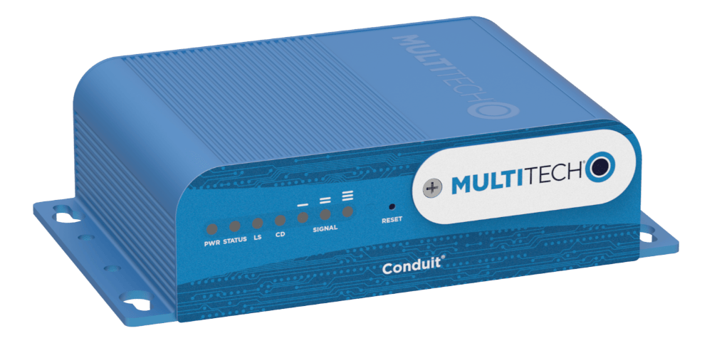 MultiTech Conduit 4G/LTE Cat 4 mPower Programmable Gateway | MTCDT-L4G1-247A-WW | Wi-Fi 5 + BT 4.1/BLE + GNSS | Incl. Antennas and Global Power Supply | 94557660LF