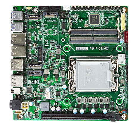 Jetway MI215 Mini ITX | MI215R6802 | Intel® LGA 1700 Socket | TPM 2.0 Support | Intel R680E