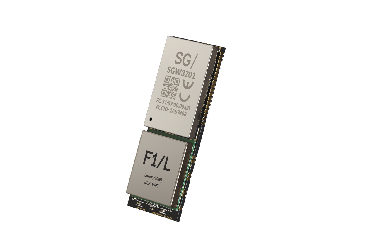 SG Wireless F1/L 3-in-1 Smart Module | Wi-Fi, BT, LoRa | Espressif ESP32-S3 MCU | SGW3201