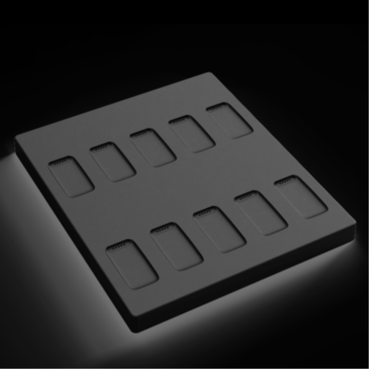 Queclink 10-in-1 Magnetic Contact Charging Kit | AMK101