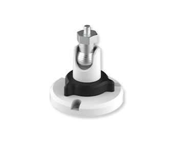 Milesight Adjustable Ceiling Mount Bracket | Tilt 90 Degrees | Swivel 360 Degrees | Aluminum | VB02