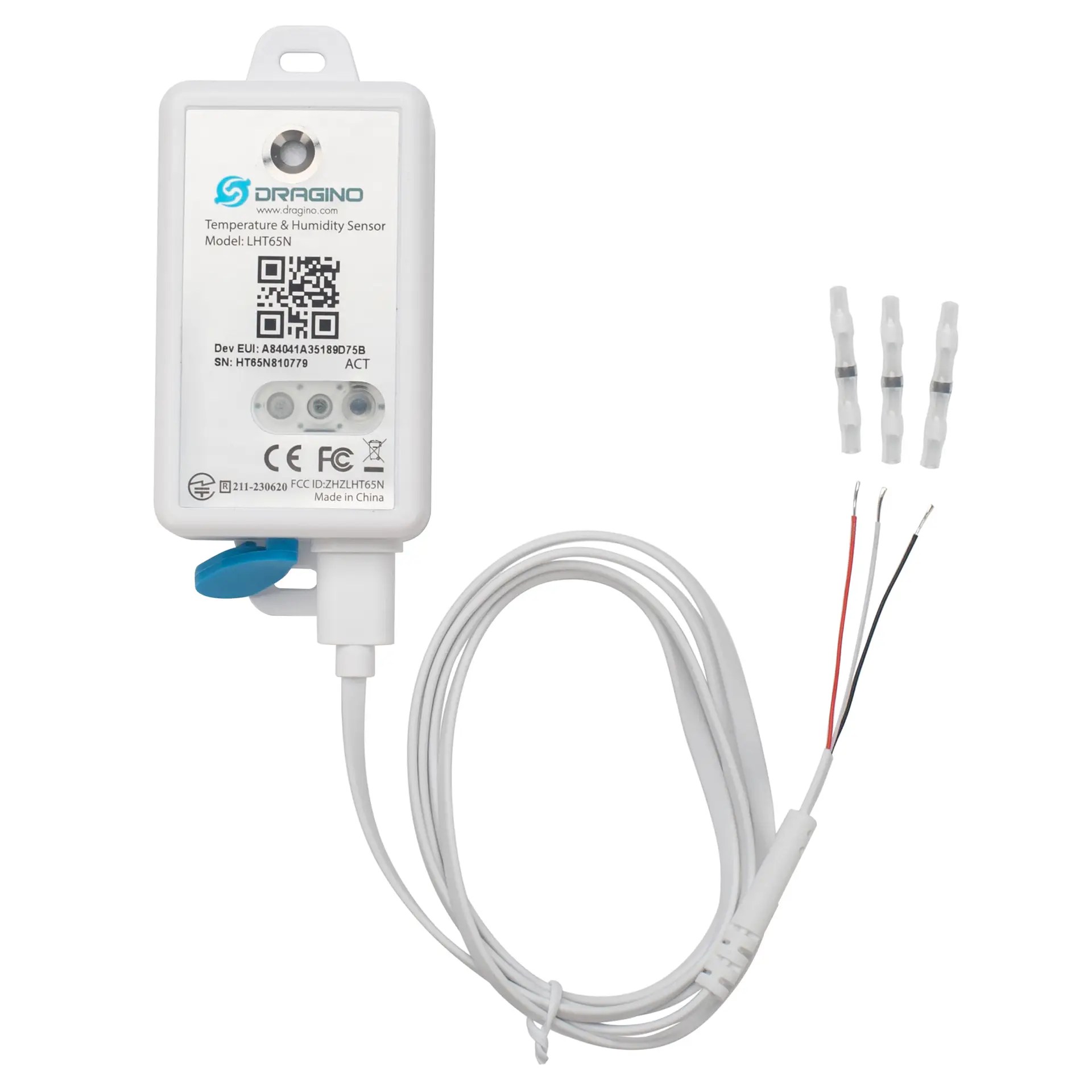 Dragino LHT65N/S-DC LoRaWAN Dry Contact Sensor | Built-in Temp & Humidity Sensor | LHT65N/S-DC