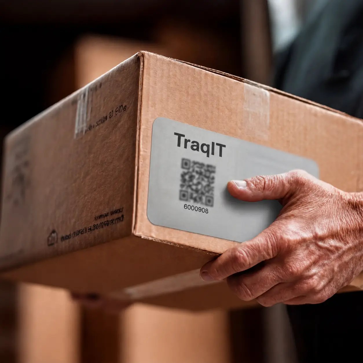 TraqIT BLE Tracking Labels | Real-Time Inventory, Asset & Shipment Location Visibility | Attach and Track | 1, 4 & 12-Month Battery Options
