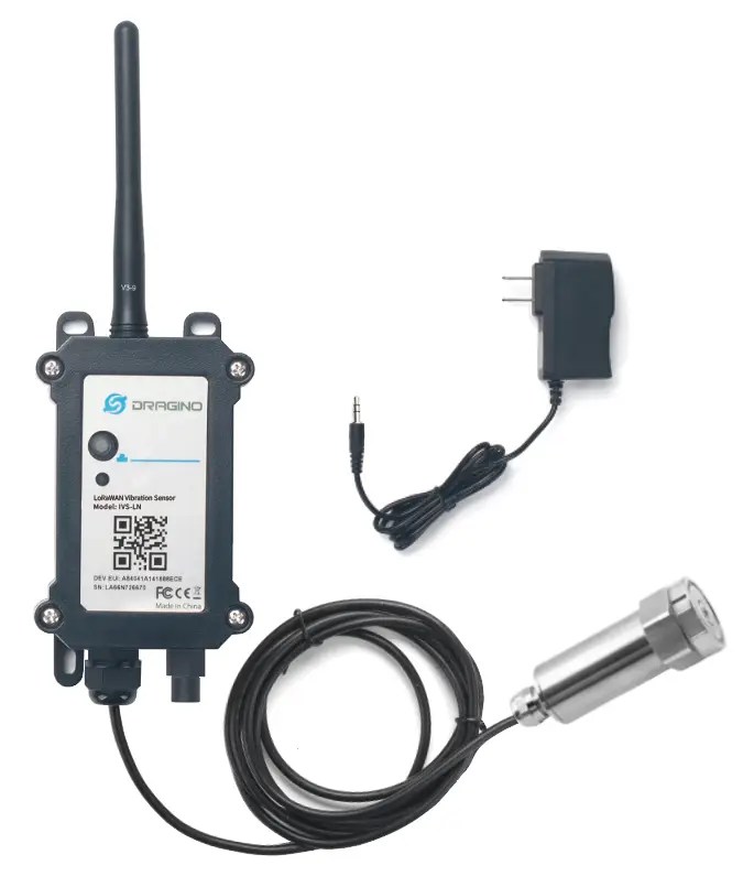 Dragino IVS-LN LoRaWAN Industrial Vibration Sensor | ISO 20816-1 Compliant | IVS-LN