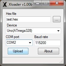 Xloader Programming AVR I2C interface - Embedds
