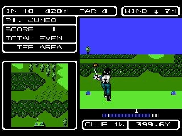 Capture d'écran Lee Trevinos Fighting Golf