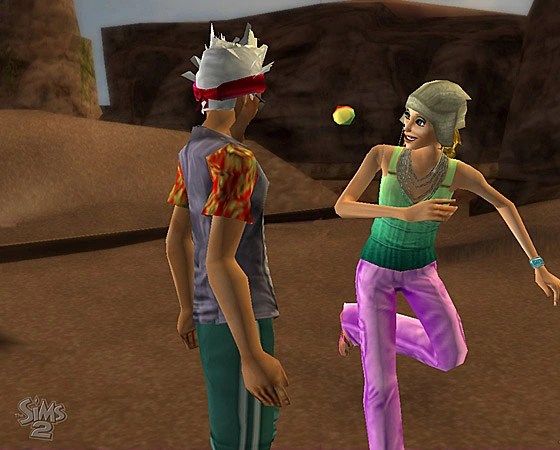 Capture d'écran Les Sims 2