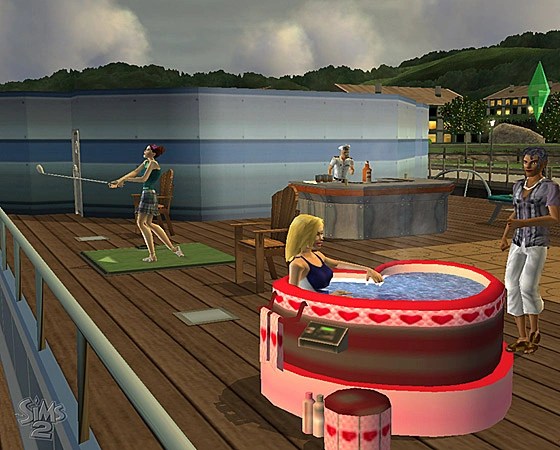 Capture d'écran Les Sims 2