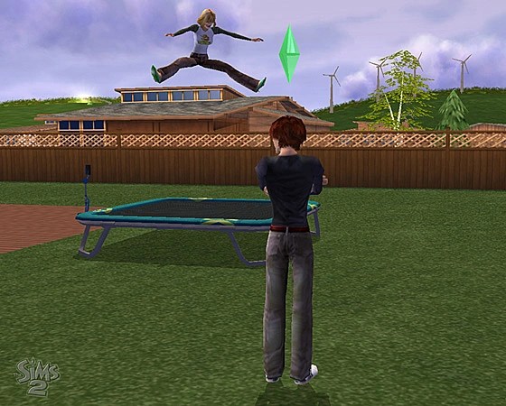 Capture d'écran Les Sims 2