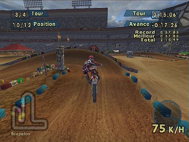 Capture d'écran MX World Tour