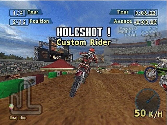 Capture d'écran MX World Tour