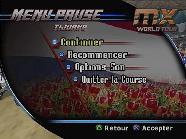 Capture d'écran MX World Tour