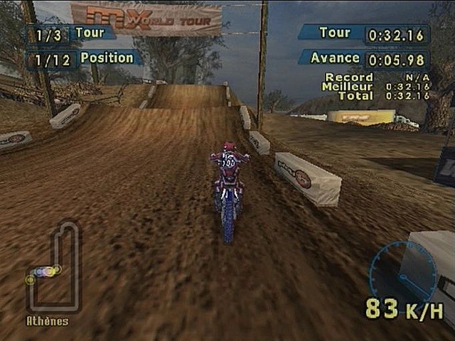 Capture d'écran MX World Tour