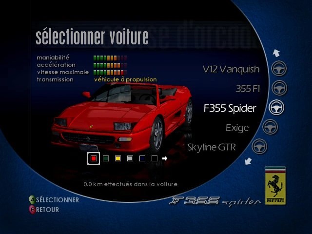 Capture d'écran Project Gotham Racing
