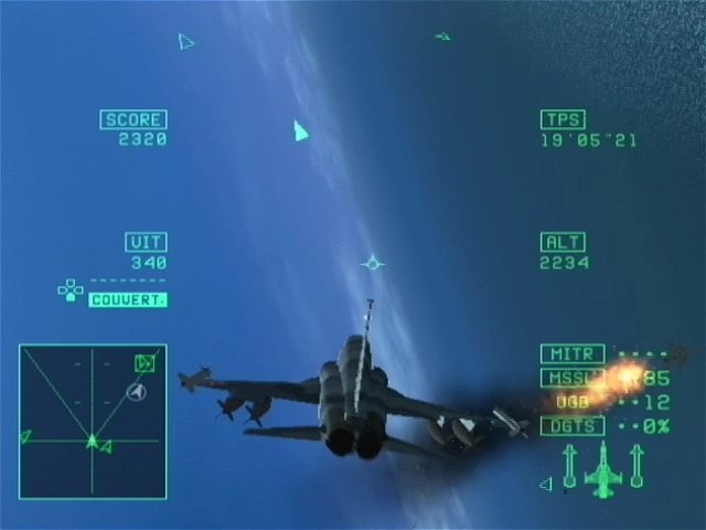 Capture d'écran Ace Combat Squadron Leader