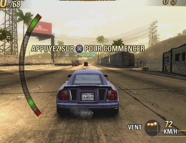 Capture d'écran Burnout Revenge