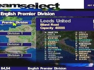 Capture d'écran Canal+ Premier Manager