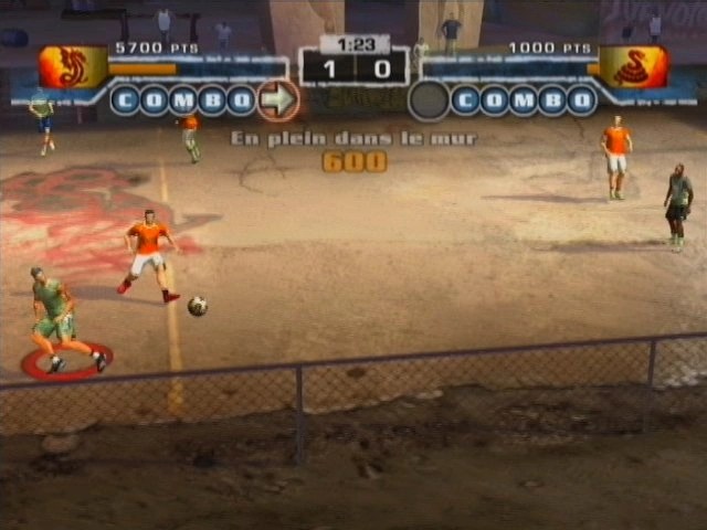 Capture d'écran FIFA Street