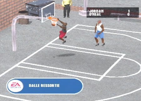 Capture d'écran NBA Live 2003