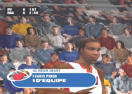 Capture d'écran NBA Live 2003