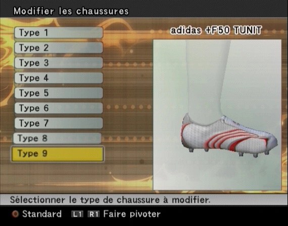 Capture d'écran Pro Evolution Soccer 6