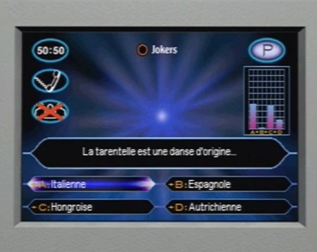 Capture d'écran Qui veut gagner des millions