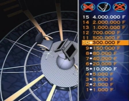 Capture d'écran Qui veut gagner des millions