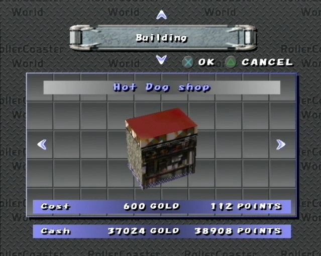 Capture d'écran RollerCoaster World