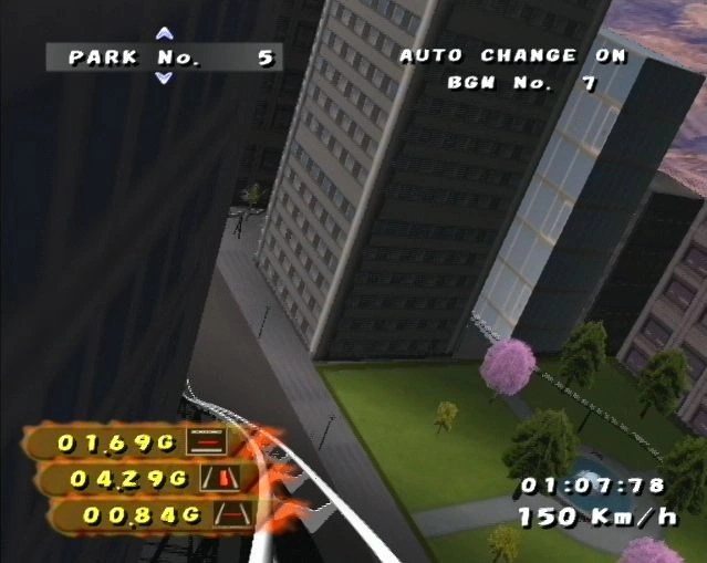 Capture d'écran RollerCoaster World