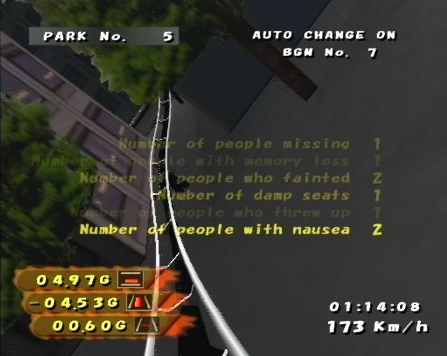 Capture d'écran RollerCoaster World