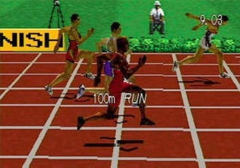 Capture d'écran International Track and Field 2