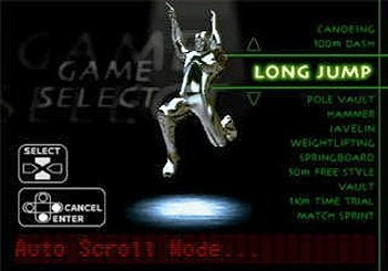 Capture d'écran International Track and Field 2