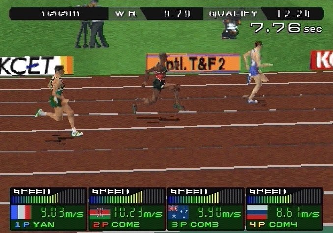 Capture d'écran International Track and Field 2