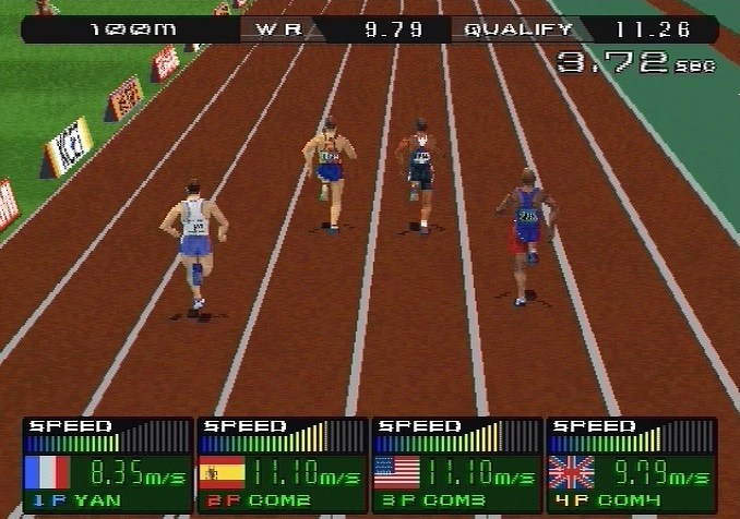 Capture d'écran International Track and Field 2