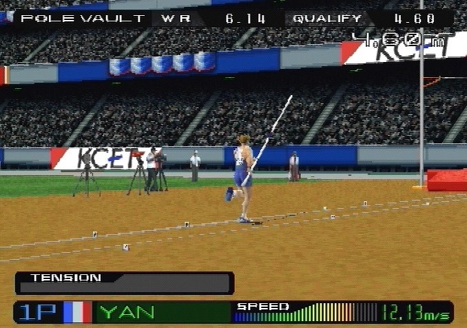 Capture d'écran International Track and Field 2