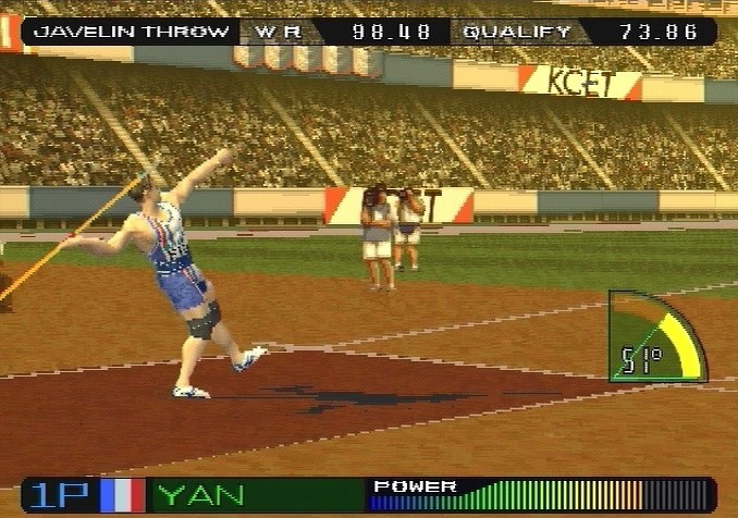 Capture d'écran International Track and Field 2