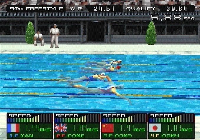 Capture d'écran International Track and Field 2