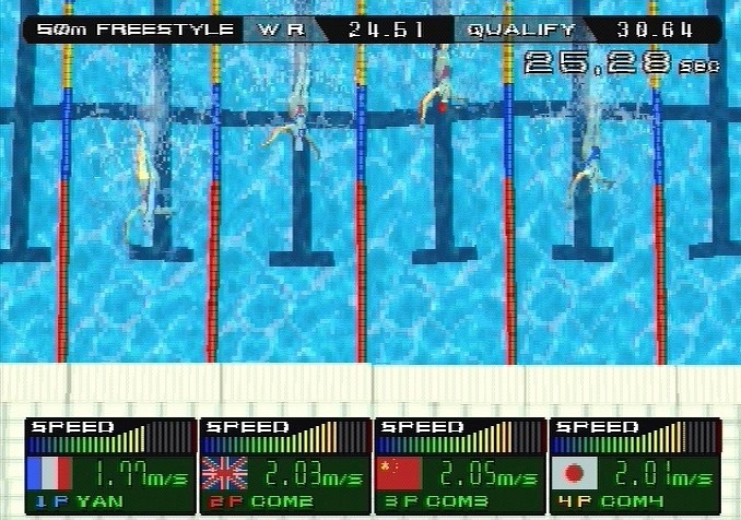 Capture d'écran International Track and Field 2