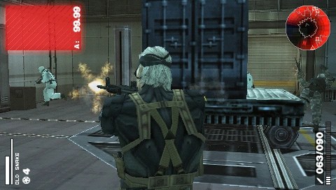 Capture d'écran Metal Gear Solid Portable Ops Plus