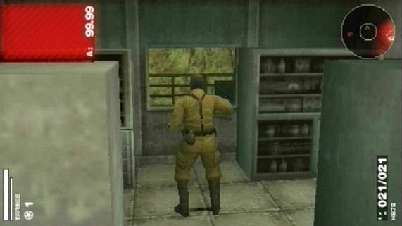 Capture d'écran Metal Gear Solid Portable Ops Plus