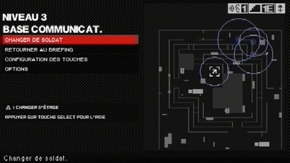 Capture d'écran Metal Gear Solid Portable Ops Plus