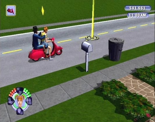 Capture d'écran Les Sims Permis de Sortir