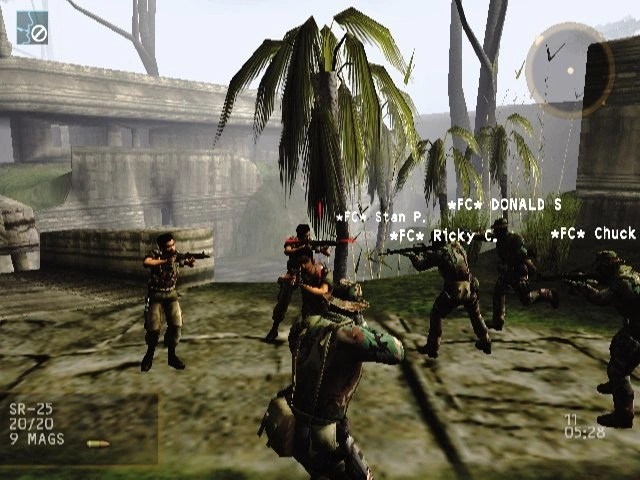Capture d'écran SOCOM US Navy Seals