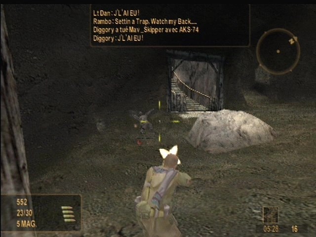 Capture d'écran SOCOM US Navy Seals