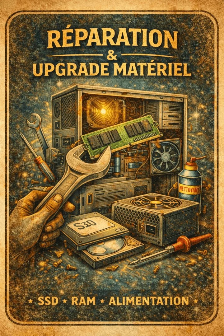 Service Réparation & Upgrade matériel