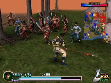 Capture d'écran Dynasty Warriors 2