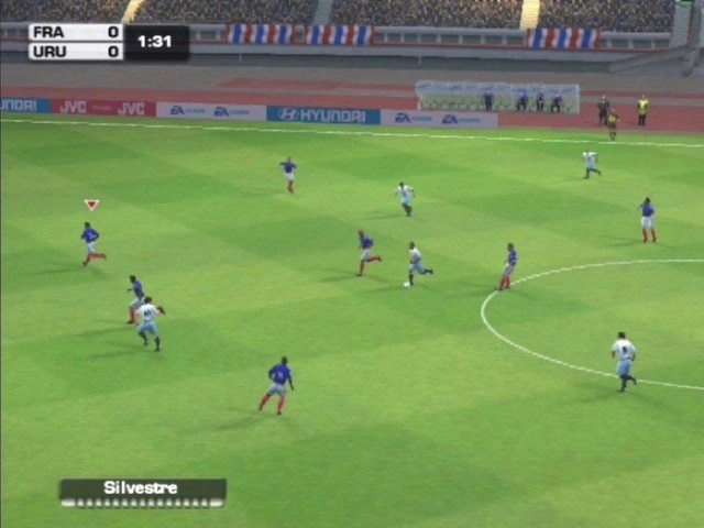 Capture d'écran FIFA Football 2003